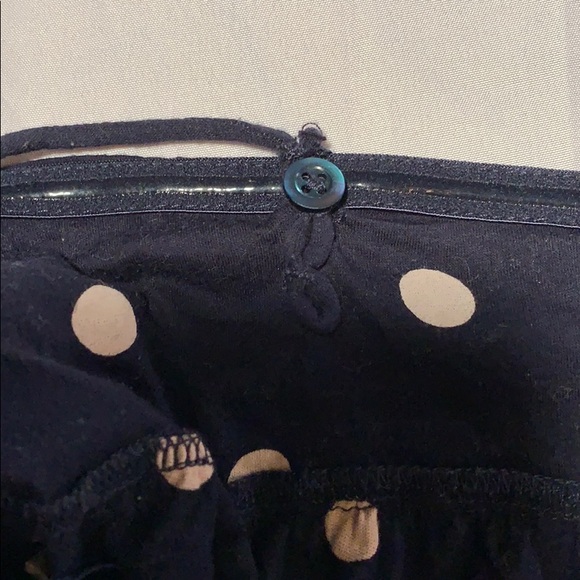 J. Crew Navy Blue Polka Dot Tank Top - Picture 5 of 7